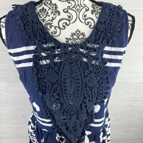 Roberta Roller Rabbit Crochet Lace Fit and Flare Dress - Picture 2 of 8